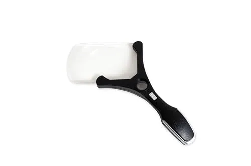 Handlupe: 2,5-5x Vergrößerung