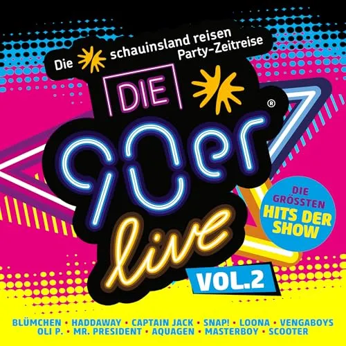 Die 90er Live Vol. 2 - die Größten Hits der Show