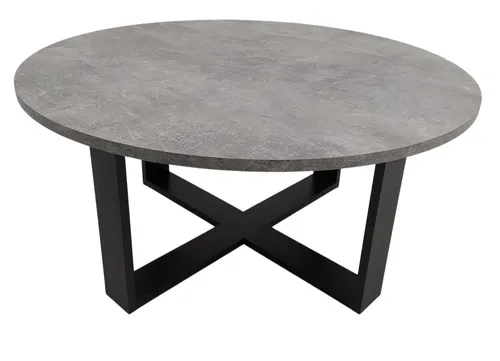 Design Couchtisch DA-333 rund in grau von Design Impex