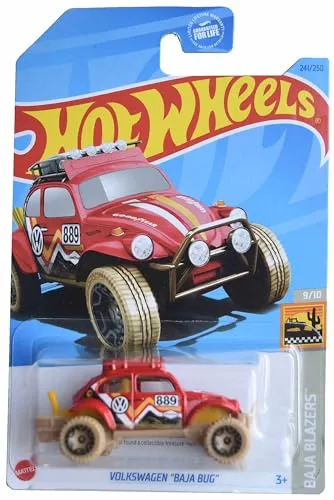 Hot Wheels Volkswagen Baja Bug, Baja Blazers 9/10 [Rot] 241/250