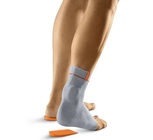 SPORLASTIC Achillodyn Fußbandage - Bandage für die Achillessehne, bietet gezielte Unterstützung und Schmerzlinderung bei Achillessehnenproblemen, Farbe: schwarz, Größe: 3