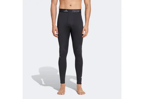 ADIDAS Herren Tight TECHFIT COLD.RDY Training lange - Fitnesshosen mit COLD.RDY Technologie, die Körperwärme reflektiert und dich bei kaltem Wetter warm hält. Eng anliegende Kompressionspassform und AEROREADY für ein trockenes Tragegefühl.