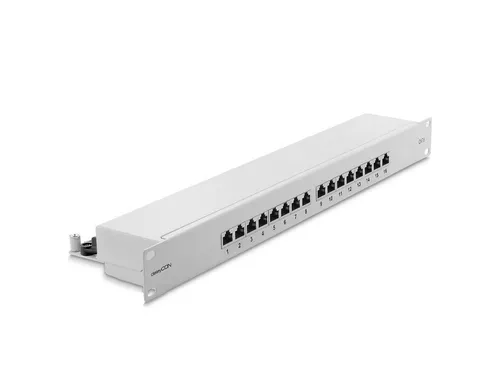 deleyCON CAT 6 Patchpanel 16 Port von deleyCON