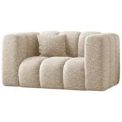 Kaiser Möbel Sessel Ecru, 137x70x89 cm – Moderner Polstersessel für Ihr Wohnzimmer - Eleganter Sessel für komfortable Entspannung im Wohnzimmer. Das modulare Design und hochwertige Materialien sorgen für ein stilvolles Ambiente und langanhaltenden Komfort.