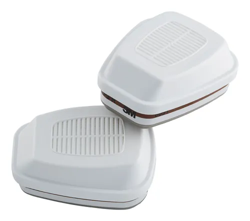 3M Ersatzfilter 6091, A1P3 R - (VPE: 4 Stück) - Hochwertige Filter für Atemschutzmasken, bieten zuverlässigen Schutz vor organischen Gasen und Dämpfen, ideal für Handwerks- und Industrieanwendungen.
