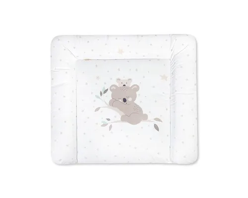 Julius Zöllner Wickelauflage Softy 75x75 Koalas - Hochwertige Wickelauflage in 75x75 cm mit süßem Koala-Motiv, wasserabweisend und pflegeleicht – ideal für die sanfte Wickelzeit Ihres Babys.