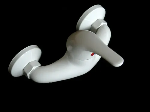 Einhebel Dusche Bad Armatur weiß von Wagner