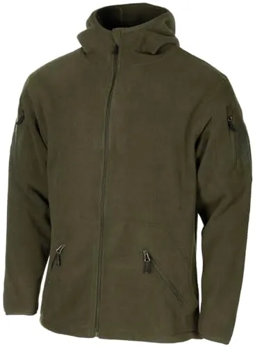 MFH Fleece-Jacke, Tactical (DE/NL/SE/PL, Alphanumerisch, L, Regular, Regular, oliv)