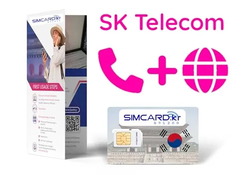 LTE Simkarte Korea von SIMCARD.kr