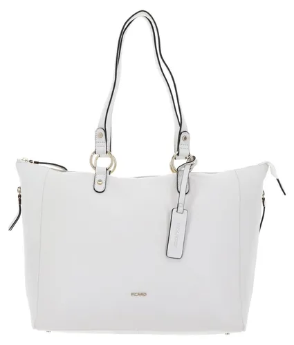 PICARD Java Shopper Schultertasche mit Laptopfach in weiß von Picard