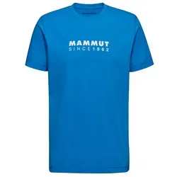 Mammut Core T-shirt Men Logo - glacier blue (50589) XXL - Outdoor & Funktionsshirts für Herren, aus 100 % organischer Baumwolle für ein weiches Tragegefühl und umweltfreundlichen Komfort beim Wandern, Klettern und Reisen.