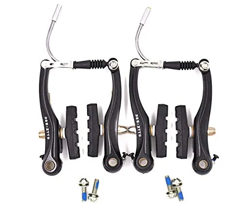CYSKY Komplettes Universal Fahrrad Bremsen Set, Vordere und Hintere MTB Bremse, innere und äußere Bremsseile und Bremshebel Kit für Mountainbikes und Rennräder