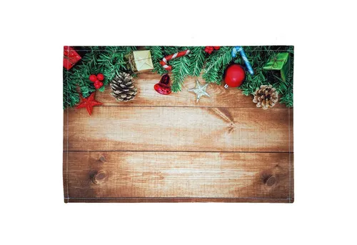 texpot Platzset Tischset 30x45 cm Polyester Herbst Winter Weihnachten Sommer Frühling, (1-St)