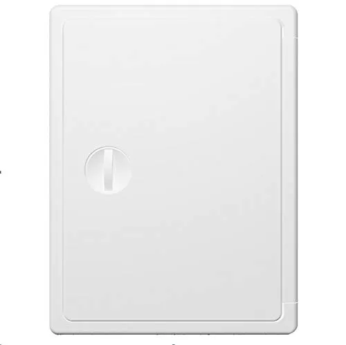 Revisionstür mit Drehgriff, Revisionsklappe, Inspektionstür, Zugangstür (20x25cm, Weiß)