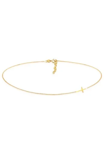 Elli Halskette Damen Choker Kreuz in 925 Sterling Silber - Ketten für Damen, handgefertigt aus hochwertigem 925 Sterling Silber, anlaufgeschützt und ideal als stilvolles Geschenk für besondere Anlässe.