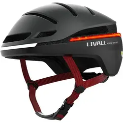 LIVALL Fahrradhelm EVO21 schwarz 58 cm - Stylischer Fahrradhelm für sicheren Fahrspaß. Mit einem Kopfumfang von 58 cm und einem Gewicht von nur 350 g ist er leicht und komfortabel. Ideal für alle, die Wert auf Sicherheit und modernes Design legen.