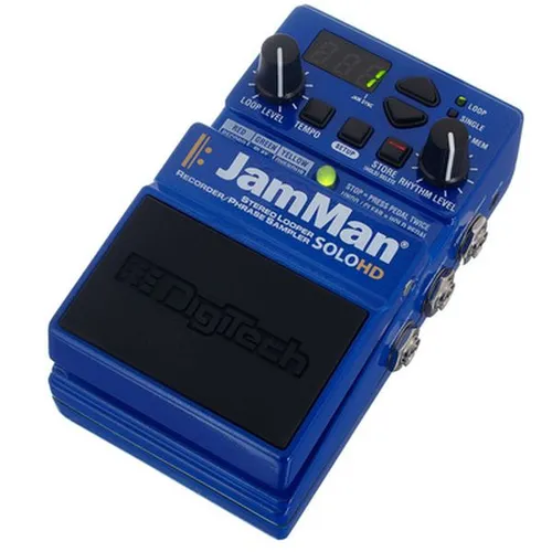 Digitech Jam Man Solo HD - Stompboxen & Looper, High-Definition Looper mit 35 Min. Loop-Speicher und Multitrack-Synchronisierung für kreative Musikproduktion.