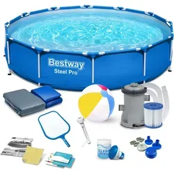 Bestway 56681 Rahmen-Gartenpool 366 x 76 cm 16-in-1