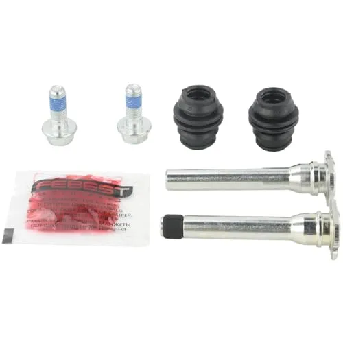 FEBEST 0874-G12F-KIT Führungsbolzen Bremssattel Kompatibel mit NISSAN X-TRAIL T32, MAZDA 6 Kombi GJ, GL, MITSUBISHI COLT VI Z3A, Z2A, HONDA CIVIC VI Hatchback EJ, EK, SUBARU IMPREZA Schrägheck GR, GH