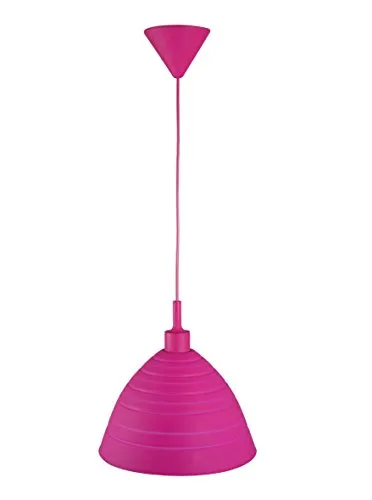 Smartwares Silikon-Hängeleuchte Silly, individuell formbar, rosa 6000.581