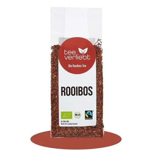 teeverliebt - Rooibos Bio & Fairtrade loser Rooibostee