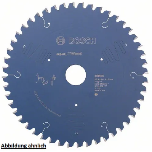 Bosch Professional Kreissägeblatt Expert for Wood - 216 x 30 x 2,4 mm, 40 Zähne für mühelos saubere Schnitte in allen Holzarten