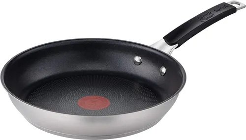 Tefal Bratpfanne 24 cm, induktionsgeeignet, Edelstahl, Antihaft