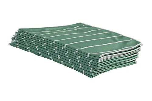 Muxel Bambustücher Glas- und Fenstertücher 3-20er Set (10) - Wiederverwendbare Reinigungstücher, antibakteriell und extrem saugfähig – für streifenfreies Reinigen von Fenstern, Spiegeln und Geschirr. Waschbar bis 95° für nachhaltige Sauberkeit.