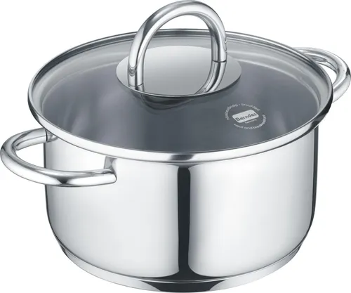 Berndes b.mini Kochtopf Ø 12 cm mit Deckel - Kochtopf für kleine Portionen, ideal für Single-Haushalte und schnelle Gerichte, inklusive passendem Deckel.