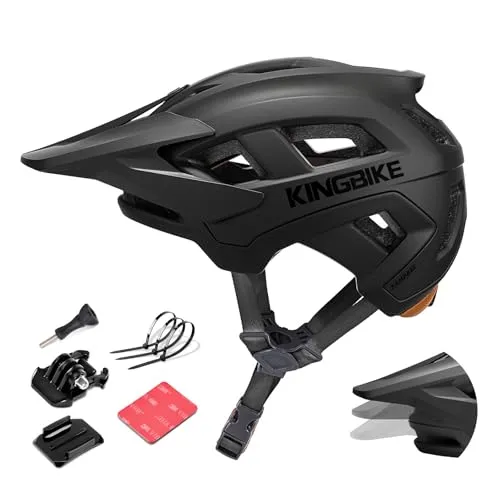 KINGBIKE Mountainbike-Helm für Erwachsene
