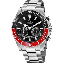 Jaguar Chronograph J888/3 - Herrenuhr mit Saphirglas - Chronographen mit Quarz-Antrieb, Stoppfunktion und Swiss Made Qualität. Ideal für stilbewusste Herren, die Funktionalität und Eleganz vereinen möchten.