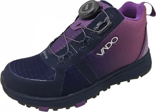 Vado Boa sportlicher Schnürer Violett - Wasserdichte Wanderschuhe mit BOA Fit-System für perfekte Passform, atmungsaktivem Obermaterial und rutschfester Gummisohle – ideal für Abenteuer und Sicherheit im Alltag.