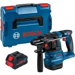 Bosch GBH 18V-22 Professional Akku Bohrhammer 18 V - Akkuschrauber mit 1,9 J Schlagenergie für müheloses Bohren, ideal für Überkopfarbeiten und verschiedene Anwendungen. Inklusive 5,5 Ah ProCORE Akku für längere Laufzeit.