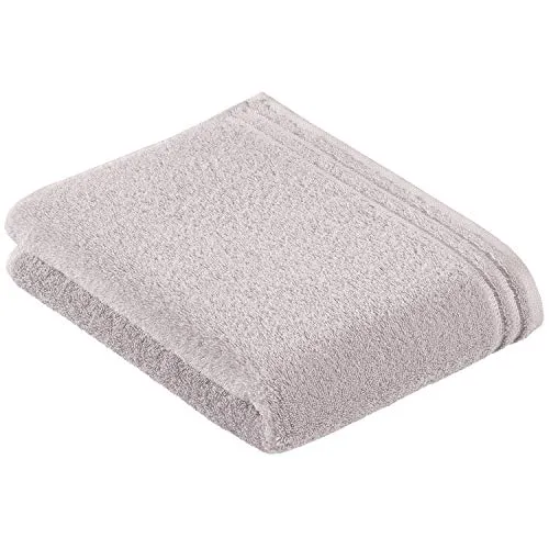 Vossen Duschtuch CALYPSO FEELING - light grey, 67 x 140 cm - Handtücher mit jugendlichem Spirit und trendigen Farben, aus 100% Baumwolle für ein Gefühl von Leichtigkeit und positiver Energie.