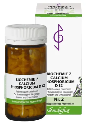 Bombastus-Werke AG BIOCHEMIE 2 Calcium phosphoricum D 12 Tabletten 200 St 04325791