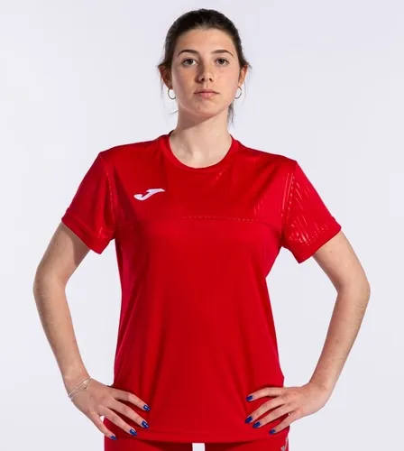 Joma Tennis-Shirt Montreal (100% Polyester) rot Damen, Größe: M