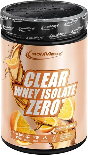 Produktbild IronMaxx® Nutrition Clear Whey Isolate Zero Orange