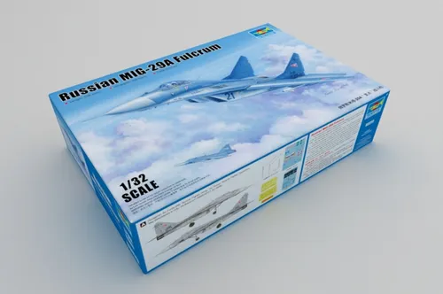Trumpeter 003223 1/32 MIG 29A Fulcrum - Luftfahrt-Modellbausatz, robust und langlebig mit hoher Detailgenauigkeit für anspruchsvolle Modellbauer.