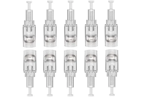 P-Beauty Cosmetic Accessories Dermaroller Dermapen Microneedling Nadeln für Dermapen mit Gewinde Verschluss, Microneedling Nadeln, Gewinde Nadeln, Dermapen