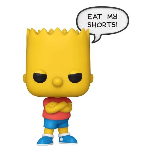 Simpsons POP! Sayings Vinyl Figur Bart 9 cm von Funko