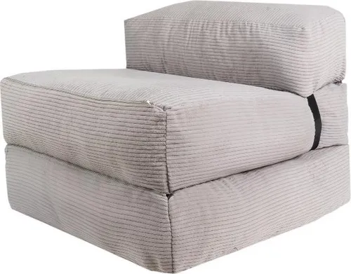 Schlafsessel 70x190 cm hellgrau