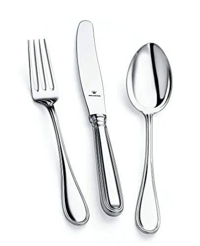 Wilkens Kuchengabel Schwedisch Faden in 180g Royal Versilberung - Elegante Kuchengabel aus hochwertigem versilbertem Material, ideal für festliche Anlässe und das stilvolle Gedeck.