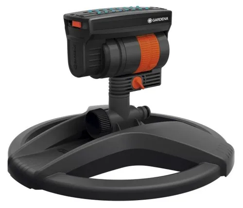 Gardena 18708-32 Viereckregner AquaZoom compact - Effizienter Gartensprinkler für präzise Bewässerung, ideal für kleine Gärten und Rasenflächen
