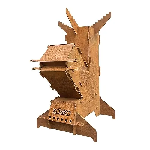 Köhko® Raketenofen L in orange von Köhko