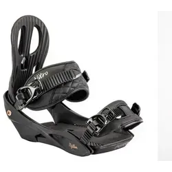 Nitro Damen Rythm All Mountain Freestyle Bindung - Snowboard-Bindungen für Ein- und Aufsteigerinnen mit A-Frame Base für sicheren Halt und Aluminium Speedwheel Buckles für optimale Sicherheit und Komfort.