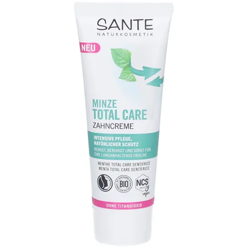 SANTE® Minze Total Care Zahncreme mit Fluorid – natürliche Frische