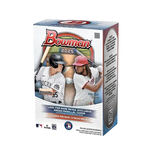 Bowman Baseball 2025 – werksseitig versiegelt – Vorteilsbox von Topps