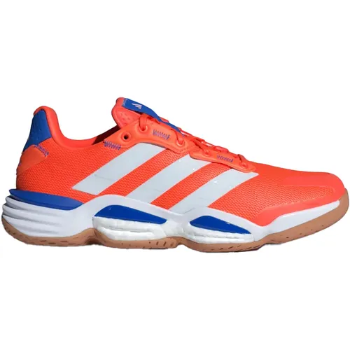 adidas Performance STABIL 16 INDOOR SCHUH - Hallenschuh in Blau/Orange, Größe 13 - Herren-Sportschuhe mit optimaler Dämpfung und hervorragendem Halt, perfekt für Indoor-Sportarten.