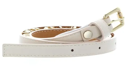 Valentino Emma Winter Belt W105 Ecru/Oro von Valentino