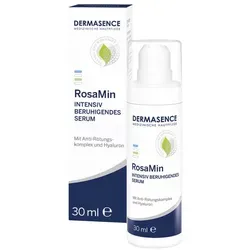 Dermasence Rosamin Serum - Medizinische Körperpflege für empfindliche, zu Rötungen neigende Haut. Beruhigt sofort, stärkt Blutgefäße und spendet intensive Feuchtigkeit dank Hyaluron.